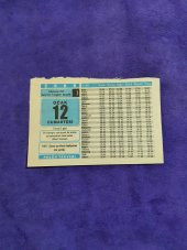 12 Ocak 2008 Takvim Yaprağı - Nostaljik Koleksiyonluk Takvim Yaprağı A thumbnail 1