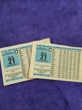 21 Ocak 2008 Takvim Yaprağı - Nostaljik Koleksiyonluk Takvim Yaprağı A thumbnail 3