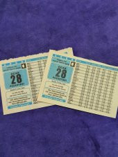 28 Ocak 2008 Takvim Yaprağı - Nostaljik Koleksiyonluk Takvim Yaprağı A thumbnail 3