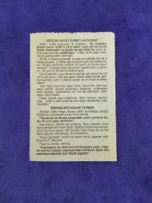 1 Şubat 2008 Takvim Yaprağı - Nostaljik Koleksiyonluk Takvim Yaprağı thumbnail 2