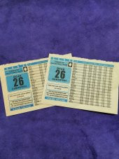 26 Ocak 2008 Takvim Yaprağı - Nostaljik Koleksiyonluk Takvim Yaprağı A thumbnail 3