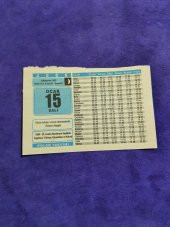 15 Ocak 2008 Takvim Yaprağı - Nostaljik Koleksiyonluk Takvim Yaprağı A thumbnail 1