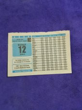 12 Şubat 2008 Takvim Yaprağı - Nostaljik Koleksiyonluk Takvim Yaprağı A thumbnail 1