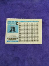 25 Şubat 2008 Takvim Yaprağı - Nostaljik Koleksiyonluk Takvim Yaprağı thumbnail 1