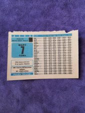 7 Mart 2008 Takvim Yaprağı - Nostaljik Koleksiyonluk Takvim Yaprağı thumbnail 1