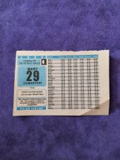 29 Mart 2008 Takvim Yaprağı - Nostaljik Koleksiyonluk Takvim Yaprağı thumbnail 1