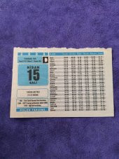 15 Nisan 2008 Takvim Yaprağı - Nostaljik Koleksiyonluk Takvim Yaprağı thumbnail 1