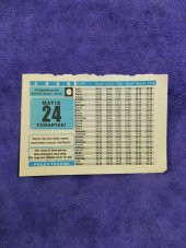 24 Mayıs 2008 Takvim Yaprağı - Nostaljik Koleksiyonluk Takvim Yaprağı thumbnail 1