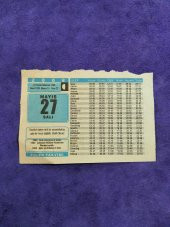 27 Mayıs 2008 Takvim Yaprağı - Nostaljik Koleksiyonluk Takvim Yaprağı thumbnail 1