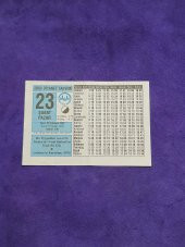 23 Şubat 2003 Takvim Yaprağı - Nostaljik Koleksiyonluk Takvim Yaprağı A thumbnail 1