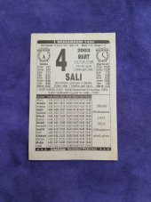 4 Mart 2003 Takvim Yaprağı - Nostaljik Koleksiyonluk Takvim Yaprağı thumbnail 1