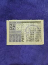 24 Ocak 2002 Takvim Yaprağı - Nostaljik Koleksiyonluk Takvim Yaprağı thumbnail 1