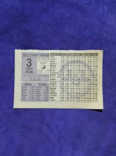 3 Şubat 2002 Takvim Yaprağı - Nostaljik Koleksiyonluk Takvim Yaprağı thumbnail 1