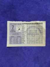 7 Mart 2002 Takvim Yaprağı - Nostalji Koleksiyonluk Takvim Yaprağı thumbnail 1