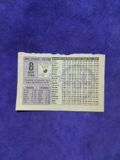 8 Mart 2002 Takvim Yaprağı - Nostalji Koleksiyonluk Takvim Yaprağı thumbnail 1