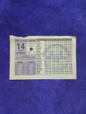 14 Mart 2002 Takvim Yaprağı - Nostalji Koleksiyonluk Takvim Yaprağı thumbnail 1