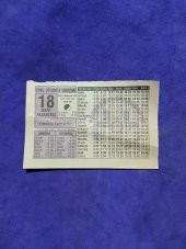 18 Mart 2002 Takvim Yaprağı - Nostalji Koleksiyonluk Takvim Yaprağı thumbnail 1