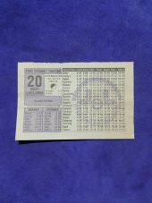 20 Mart 2002 Takvim Yaprağı - Nostalji Koleksiyonluk Takvim Yaprağı thumbnail 1