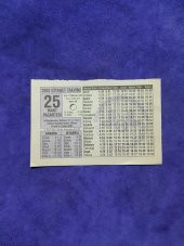 25 Mart 2002 Takvim Yaprağı - Nostalji Koleksiyonluk Takvim Yaprağı thumbnail 1