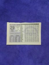 29 Mart 2002 Takvim Yaprağı - Nostalji Koleksiyonluk Takvim Yaprağı thumbnail 1