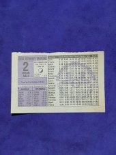 2 Nisan 2002 Takvim Yaprağı - Nostalji Koleksiyonluk Takvim Yaprağı thumbnail 1