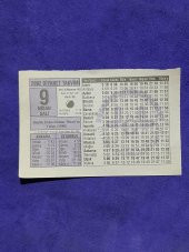 9 Nisan 2002 Takvim Yaprağı - Nostalji Koleksiyonluk Takvim Yaprağı thumbnail 1