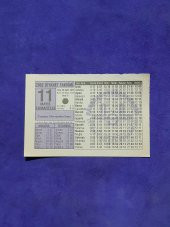 11 Mayıs 2002 Takvim Yaprağı - Nostalji Koleksiyonluk Takvim Yaprağı thumbnail 1