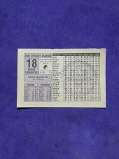 18 Mayıs 2002 Takvim Yaprağı - Nostalji Koleksiyonluk Takvim Yaprağı thumbnail 1