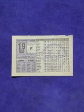 19 Mayıs 2002 Takvim Yaprağı - Nostalji Koleksiyonluk Takvim Yaprağı thumbnail 1