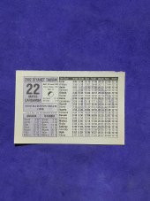 22 Mayıs 2002 Takvim Yaprağı - Nostalji Koleksiyonluk Takvim Yaprağı thumbnail 1