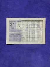 31 Mayıs 2002 Takvim Yaprağı - Nostalji Koleksiyonluk Takvim Yaprağı thumbnail 1