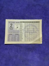 2 Haziran 2002 Takvim Yaprağı - Nostalji Koleksiyonluk Takvim Yaprağı thumbnail 1