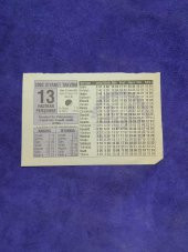 13 Haziran 2002 Takvim Yaprağı - Nostalji Koleksiyonluk Takvim Yaprağı A thumbnail 1