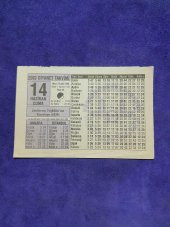 14 Haziran 2002 Takvim Yaprağı - Nostalji Koleksiyonluk Takvim Yaprağı A thumbnail 1