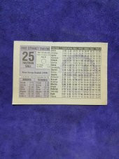 25 Haziran 2002 Takvim Yaprağı - Nostalji Koleksiyonluk Takvim Yaprağı A thumbnail 1