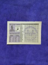 6 Temmuz 2002 Takvim Yaprağı - Nostalji Koleksiyonluk Takvim Yaprağı A thumbnail 1