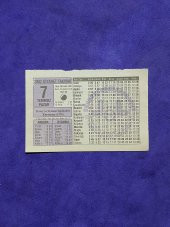 7 Temmuz 2002 Takvim Yaprağı - Nostalji Koleksiyonluk Takvim Yaprağı A thumbnail 1