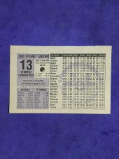 13 Temmuz 2002 Takvim Yaprağı - Nostalji Koleksiyonluk Takvim Yaprağı A thumbnail 1