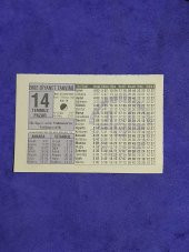 14 Temmuz 2002 Takvim Yaprağı - Nostalji Koleksiyonluk Takvim Yaprağı A thumbnail 1