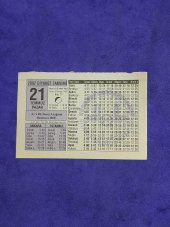 21 Temmuz 2002 Takvim Yaprağı - Nostalji Koleksiyonluk Takvim Yaprağı A thumbnail 1