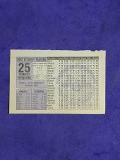 25 Temmuz 2002 Takvim Yaprağı - Nostalji Koleksiyonluk Takvim Yaprağı A - 1
