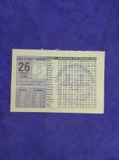 26 Temmuz 2002 Takvim Yaprağı - Nostalji Koleksiyonluk Takvim Yaprağı A - 1