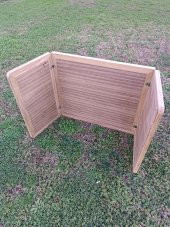 Prestige PR5SA Katlanabilir Ahşap Kokpit Masası 148x66x3cm - 8