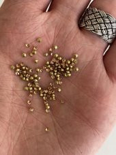 Kübik Sarı Zirkon Taşı 2mm 10 Gram (~1000 Adet) - 1