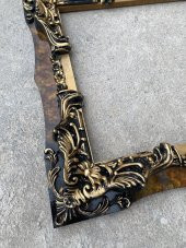 Dekoratif İşlemeli Ahşap Çerçeve 86x66cm 007 thumbnail 3