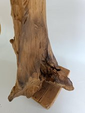Dekoratif El Oyması Ahşap At Kafası 52x43x24cm (Teak Ağac-3) - 4