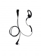 PTE-110N G Tipi Spiral Kablolu Telsiz Kulaklığı - Üniversal 2 Pinli - 1