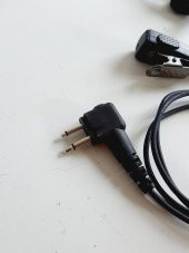 PTE-110N G Tipi Spiral Kablolu Telsiz Kulaklığı - Üniversal 2 Pinli - 5