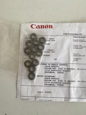 Canon XG9-0709-000 Fotokopi Makinesi Rulmanı 13 Adet thumbnail 6