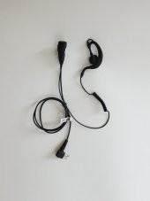 PTE-110N G Tipi Spiral Kablolu Telsiz Kulaklığı - Üniversal 2 Pinli - 7